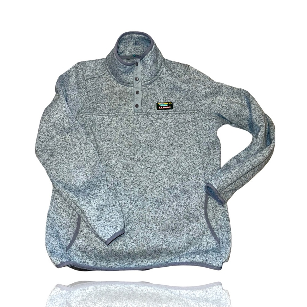 LL Bean Women’s 4 Snap Pullover Sweater: Warm Outdoor Gear: GUC: Medium: REGular